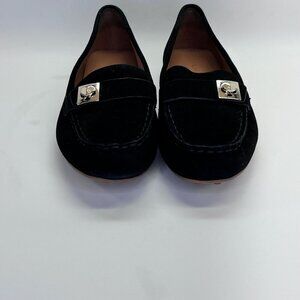Kate Spade New York Women's Camellia Loafers Size 7.5 in Black Suede